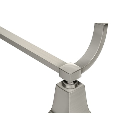 Moen Boardwalk Brushed nickel 24" double towel bar Y3222BN